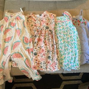Bundle of 12mo girls summer clothes